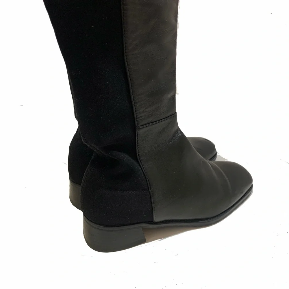 5 / Stuart Weitzman leather over-the-knee boots